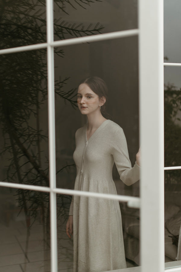 Emilia Dress in Khaki