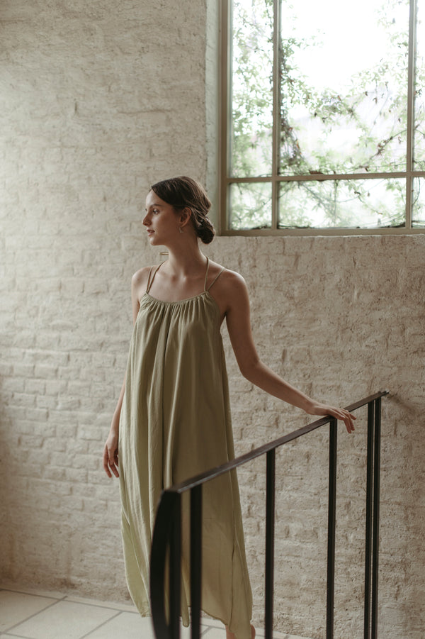 Naomi Dress in Sage