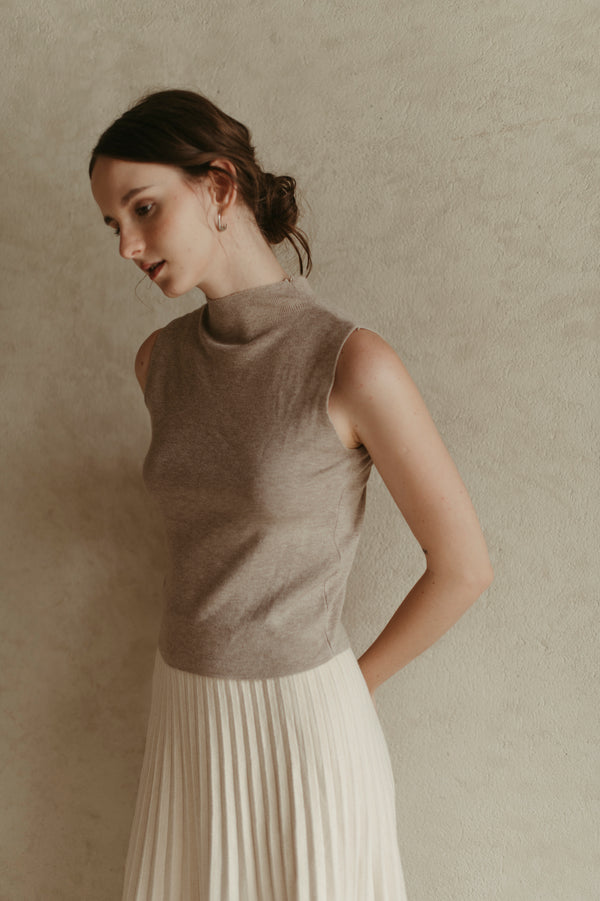 Camila Top in Khaki