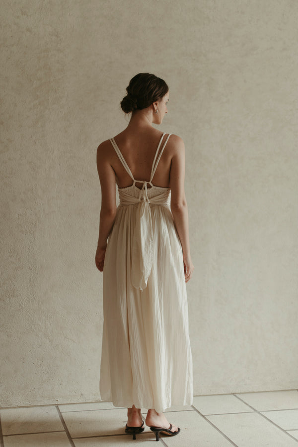 Avery Dress in White