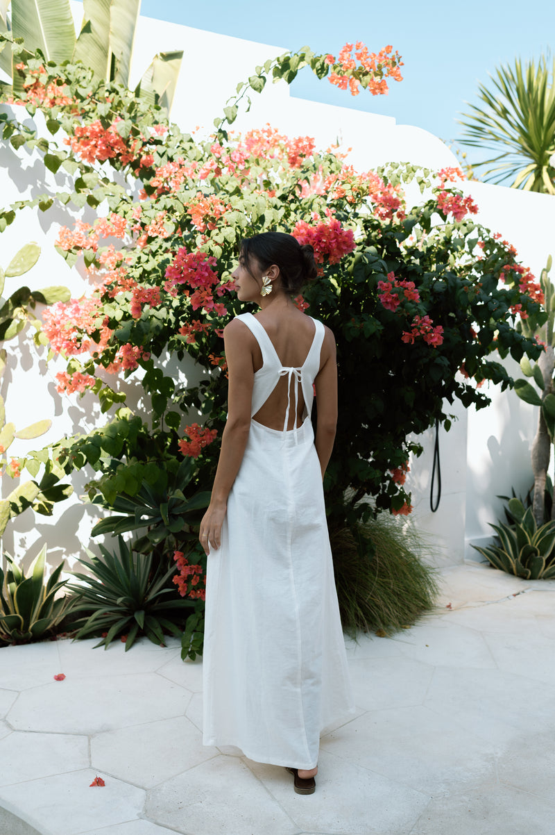 Britney Dress in Off White