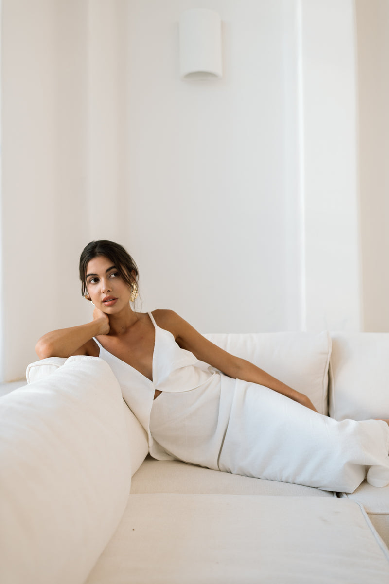 West Dress in Off White