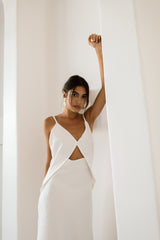 West Dress in Off White
