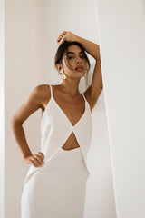 West Dress in Off White
