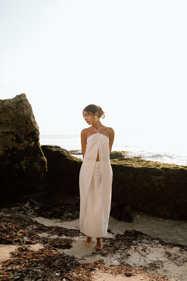 Lian Dress in Off White