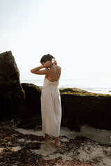 Lian Dress in Off White