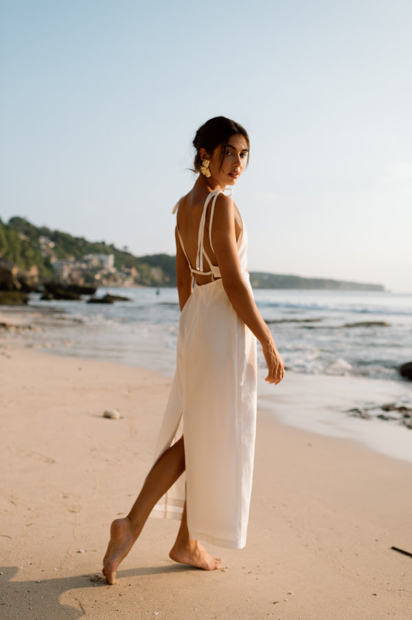 Rory Dress in Off White