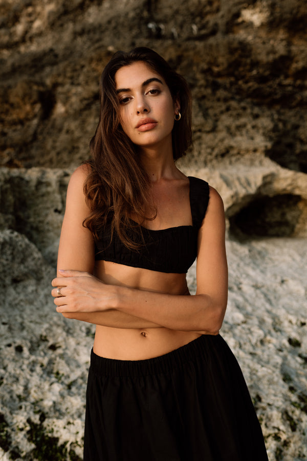 Nonna Top in Black