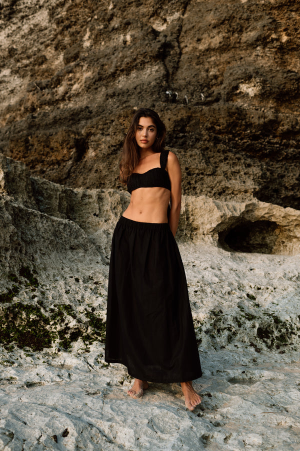 Nonna Skirt in Black