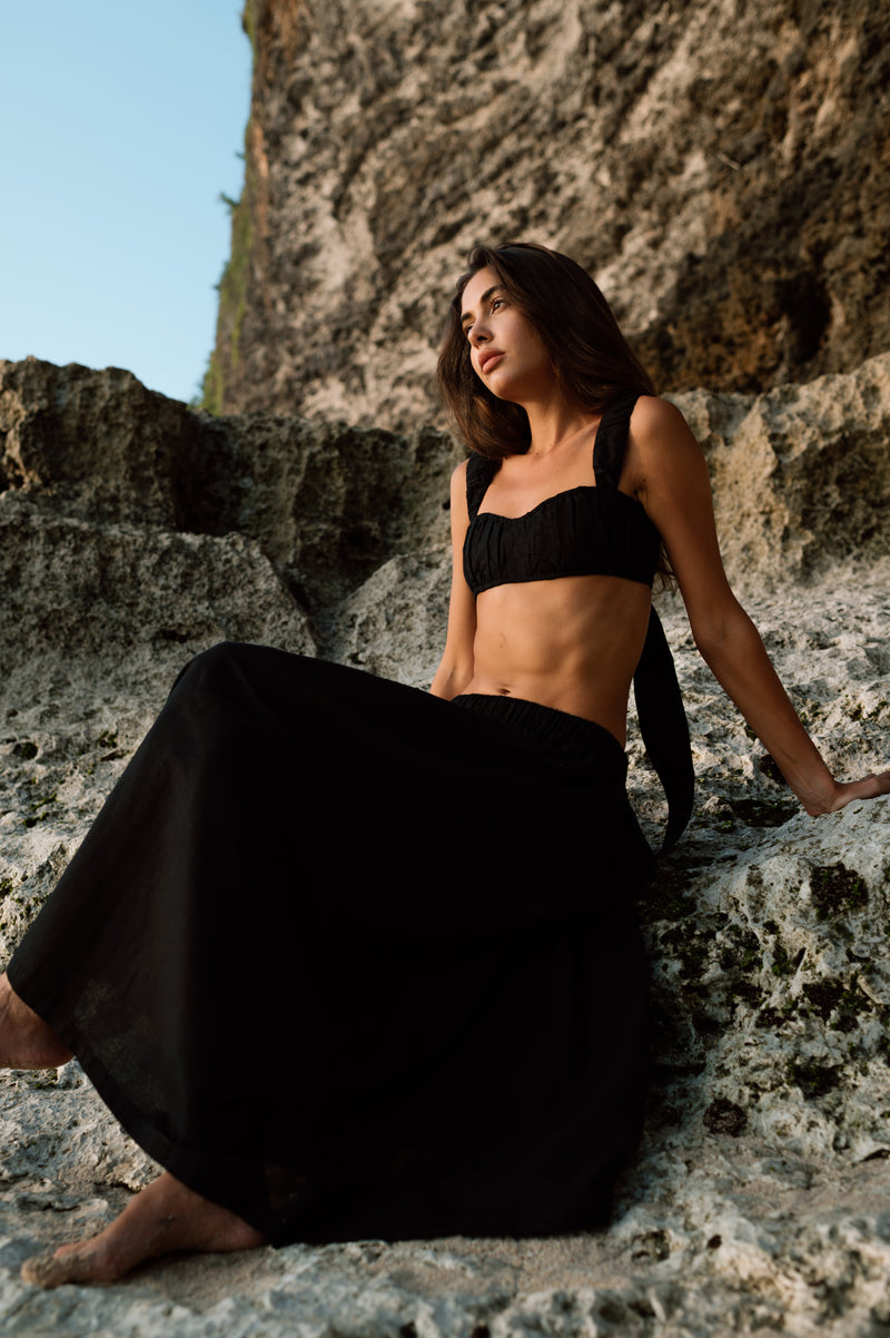 Nonna Skirt in Black