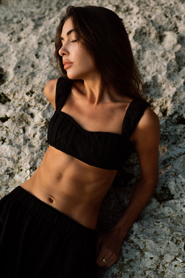 Nonna Top in Black