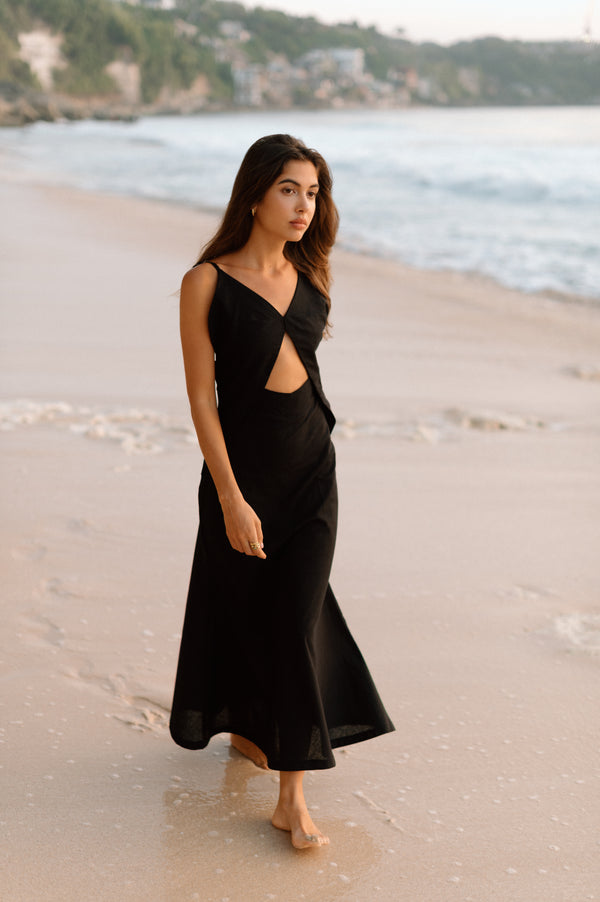 West Dress in Black