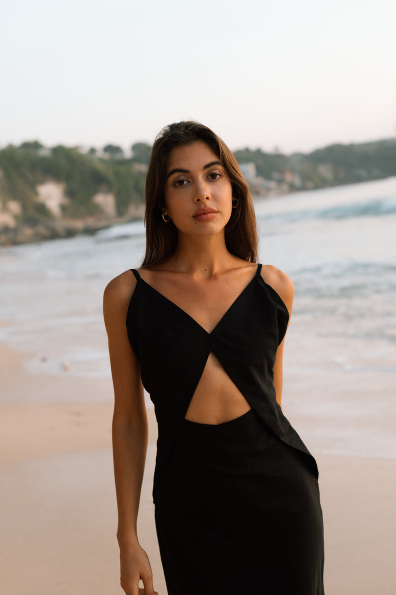 West Dress in Black
