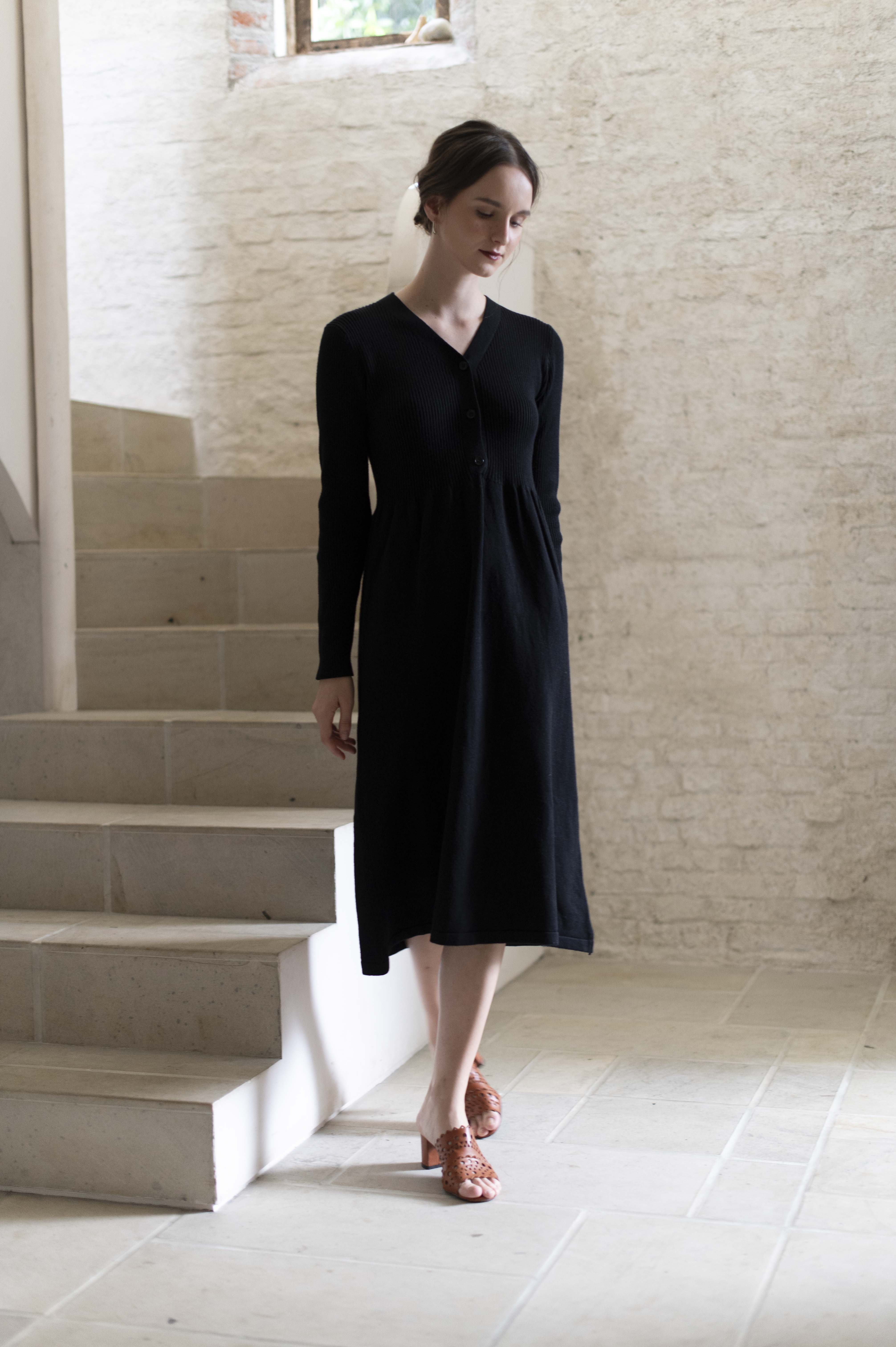 Ofelia Else dress brown/black main image 1