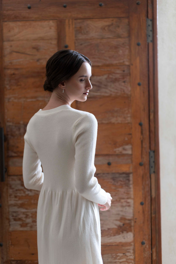 Emilia Dress in White