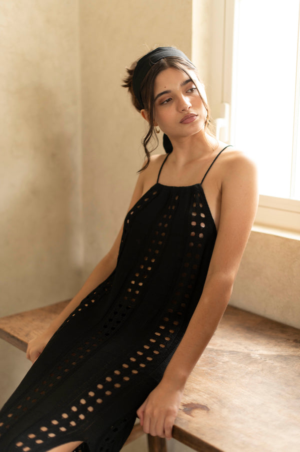 Ivy Dress in Black