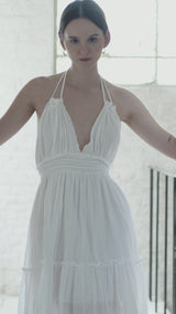 Aria Dress in White