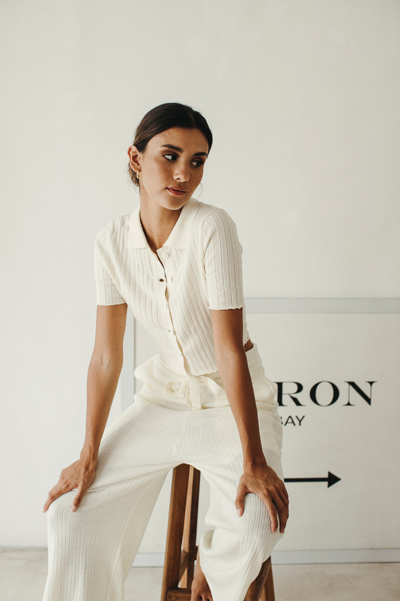 Adel Top in White