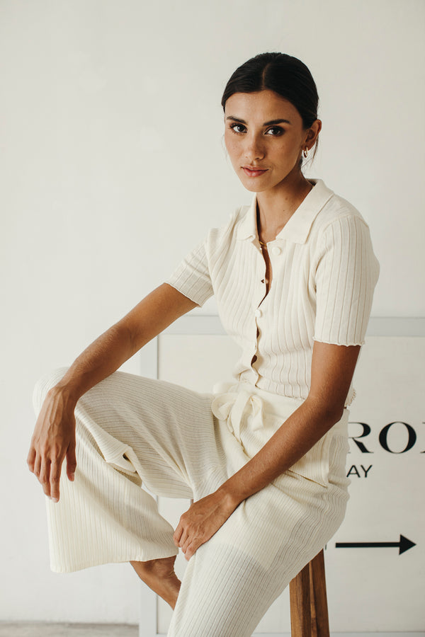 Adel Top in White